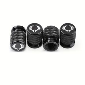 TEMU 쌍용 액션/카이론/코란도/렉스턴/티볼리/무소 차량용 금속 타이어 밸브 코어 스템 캡 - 헤비듀티 방수 휠 액세서리, 방진 밸브 수정 부품, SUV 직결 호환