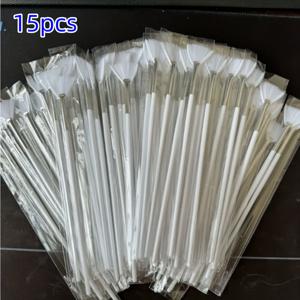 TEMU 15개입 부채꼴 AHA & BHA 페이셜 브러쉬 - 스파, , 페이셜 마스크용 부드러운 나일론 브리스틀 - 모든 연한 베이지 타입, 민감성 피부에도 적합한 부드러운 각질 제거 브러쉬 - 홈 & 살롱 사용에 이상적인 도구, 세련된 브러쉬 디자인, 애홈 스파,부드러운 적용, 루틴,뷰티 애호가들