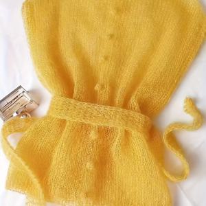 TEMU 여성용 마스탈 옐로우 오프숄더 스웨터 - 라운드넥의 가벼운 긴팔 상의, 사계절 캐주얼 시크한 데일리 & 포멀한 행사 필수템