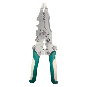 TEMU 18-in-1 멀티 기능 (압착, 절단, 와이어 ) 헤비듀티 산업용 일체형 접이식 플라이어 - 전기 & 배관용 - 헤비 와이어링, 조립 불필요, 내식성 접이식 디자인