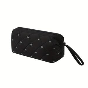 TEMU 1개 대용량 뷰티 & 헤어 정리 케이스 - 휴대용 화장품 가방 (고데기/헤어드라이어 수납 가능), 내구성 강한 살롱, 스타일리스트 & 이동 중 그루밍 필수품 (다기능)|화장품정리함