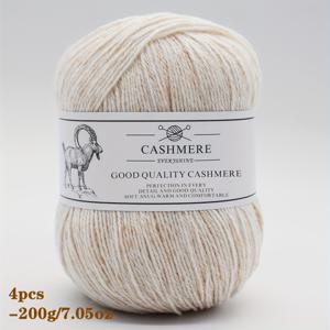 TEMU 캐시미어 실 4개 세트 - 울트라 소프트 따뜻한 럭셔리 크로셰 & 니팅 실, 모자, 스카프, 스웨터용 - 1.76oz/350yd 당 스킨, 멀티 컬러 (,,,,, 그레이,,)|모자|스카프|뜨개실