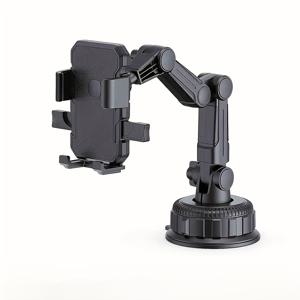 TEMU 신제품 - 자동차 흡착식 중앙 콘솔 휴대폰 거치대, 대형 트럭용 내진성 고정 지원