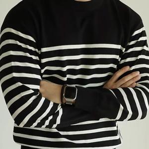 TEMU 1개 남성 스웨터 - 따뜻한 겨울용 스웨터, 캐주얼 라운드넥 소매 스웨터, 가을 & 겨울 옷장을 위한 핸드워시 레이어링 아이템 (1개)