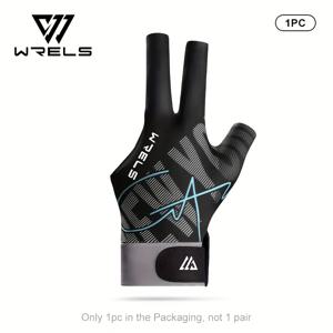 TEMU WRELS 전문가용 오픈핑거 당구 장갑 1개, 편안하고 땀을 흡수하며 통기성이 좋음, 당구 플레이, 당구 대회, 당구 훈련에 적합
