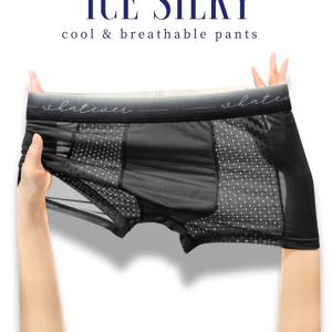 TEMU 남성용 럭셔리 바로크 스타일 허리 실 프린트 드로즈 | 편안함, 트렌디함, 통기성, 쿨함, 다양한 색상: 블랙, 다크 그레이, 라이트 그레이, 스카이 블루