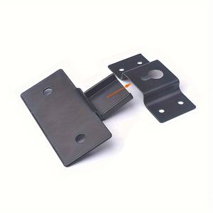 TEMU 철 스피커 브라켓 세트, 2개 벽걸이 스피커 커넥터, 금속 서라운드 사운드 스피커 지지 하드웨어, 고정 높이 포함