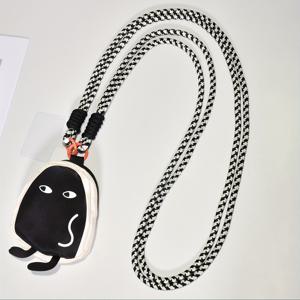 TEMU 2pcs 세트 모바일 폰 크로스바디 래너, 동전 지갑 포함, 방수 내구성 강력한 창의적인 가방 스트랩, 모든 모바일 폰 케이스용 긴 로프, 범용 소녀 커플 미니 가방 선물