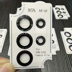 TEMU 2개 세트 AF+AR 메탈 카메라 렌즈 링 프로텍터 - 삼성 갤럭시 S25 울트라/S25+/S25+용 컷 아웃 강화 유리 렌즈 커버, 스크래치 방지, 정밀 핏 후면 렌즈 보호, 슬림한 디자인