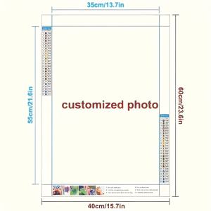 TEMU 5D DIY 페인팅 키트 - 당신만의 사진으로 맞춤 제작. DIY 페인팅은 특별한 페인팅 기술을 사용하는 새로운 종류의 공예 예술입니다. 풀 디자인으로 이미지가 더욱 정교하고 반짝이며 3차원적으로 보입니다.