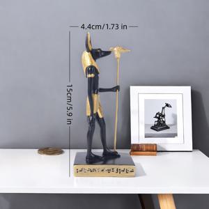 TEMU 1개, 아누비스 조각상, 레진 공예품, 빈티지 홈&가든 데코, 애니메이션 스타일 피규어, 룸 장식, 특별한 선물, 여행 기념품, 고급 램프, 휴일 선물 추천