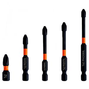 TEMU 5개 S2 스틸 자석 드라이버 비트 키트 | 1/4