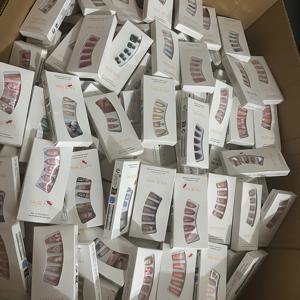 TEMU 192개 8박스 네일 아트 랜덤 어소트먼트, 숏 네일, 미디엄-롱 네일, 롱 네일, 프렌치 스타일 네일, 아몬드 네일, 스퀘어 네일, Y2K 네일, 레드, 블루, 블랙, 화이트, 퍼플, 멀티컬러 믹스 네일, 패셔너블하고 미니멀한 네일 스티커 세트, 재사용 가능한 인조 네일 세트, 정교한 네일 아트는 친구에게 주는 훌륭한 선물, 아름답고 실용적