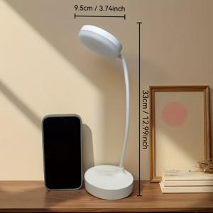 TEMU 새로운 창의적인 책상 램프 - 3단계 조절 가능한 색상 모드 | 예술적인 장식 조명, 부드러운 LED 눈보호 조명, USB 전원, 집이나 사무실에서 밤에 독서하기에 이상적, 간단한 버튼 조절로 밝기 조절 가능, 거실, 침실 및 다양한 공간을 위한 분위기 조명, 크리스마스, 휴일, 생일 선물 (건전지 미포함)