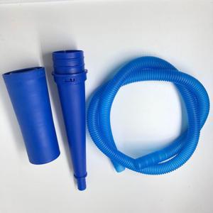TEMU 대부분의 진공청소기와 호환 가능한 건조기 벤트 클리너 호스 - 탄력 있는 커넥터가 있는 유연한 린트 제거 시스템, DIY 건조기 호스 청소 부착물, 가전 제품 유지보수 및 화재 위험을 위한 플라스틱 진공 호스