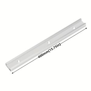 TEMU 1/5pcs 알루미늄 합금 T-트랙 슬롯 연귀 트랙 지그 고정 장치 T-슬롯 - 30/40/50cm 목공 슈트 레일 - T 슬라이더 고정 장치 슬롯 슬라이드 제한 가이드 테이블 톱 및 목수 수동 라우터 테이블 목공 DIY 도구