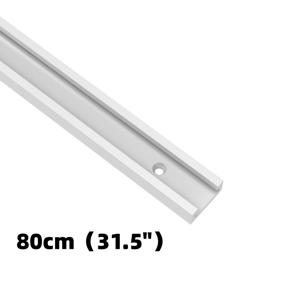 TEMU 800mm 표준 T 트랙 - T30 알루미늄 T 슬롯 - 사전 드릴된 장착 구멍이 있는 이중 절단 T 트랙 - 목공 표준 미터 게이지 가이드 chute