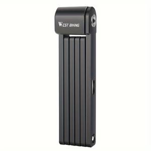 TEMU WEST BIKING MTB 및 로드 자전거용 자전거 잠금장치, 도난 방지 안전용 휠 잠금장치, , 스쿠터, 전기 자전거 및 접이식 자전거에 적합, 휴대용 잠금 액세서리.|전기스쿠터