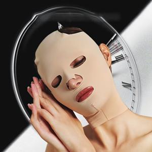 TEMU 완벽한 페이셜 리프트 수면 밴드, 콧등 및 턱 지지 스트랩 페이스 마스크 랩, 슬림 페이셜 마사지 스트랩, 세탁 가능하고 통기성이 좋음