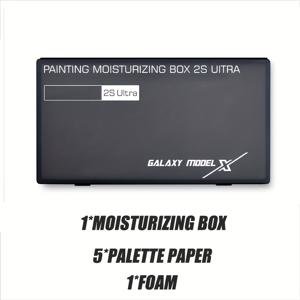 TEMU LAYADO 팔레트 & 웻 트레이 - 수성 혼합 팔레트와 보습 팔레트 박스, 휴대용 웻 트레이, 모델 페인팅용, DIY 취미 용품, 혼합용 웻 트레이