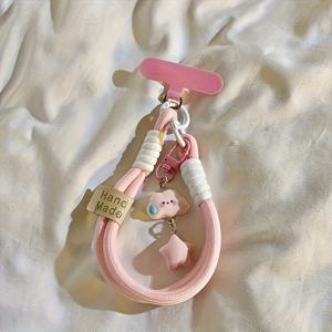 TEMU 구름과 별 전화 끈, 사탕 색상 귀여운 매력, 모든 계절에 적합