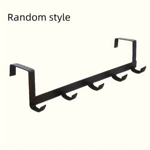 TEMU 현대적인 문걸이 후크 랙, 벽걸이 디자인, 쉬운 설치, 타월, 옷, 코트, 모자, 침대 시트를 위한 실용적이고 스타일리시한 수납 솔루션; 17인 가족을 위한 옷걸이 지원