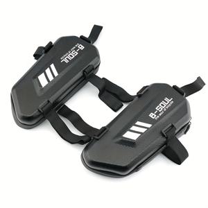 TEMU 사이드 케이스 하드쉘 랙백, 전기 자전거 새들백, 자전거 공구 사이드 패니어|전기자전거