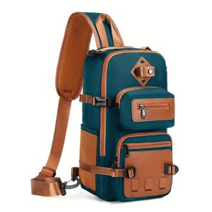 TEMU 남성용 숄더백 남녀공용 크로스바디 백 휴대용 가슴가방 카드홀더 여행용 대용량 캐주얼 방수 체스트백|크로스백|남자가방