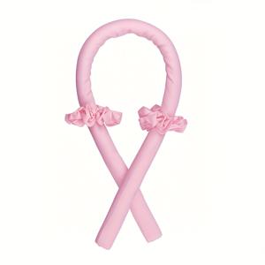 TEMU 헤어 컬링 세트 - 오버나이트 컬에 완벽, 열 없이 사용, 헤어밴드 포함으로 부드러운 헤어 케어