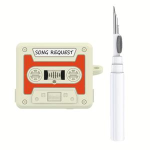 TEMU [클리닝 펜 세트] 귀여운 만화 디자인 이어폰 케이스가 특징이며, 삼성 갤럭시 Buds3/갤럭시 Buds3 Pro와 호환됩니다. 창의적인 재미있는 만화 패턴 케이스가 있으며, 내구성이 뛰어난 새로운 실리콘으로 제작되었습니다 (케이스만 해당)