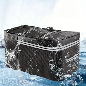 TEMU 15L 자전거 랙백, 전기자전거 뒷좌석 가방, 새들백, 산악자전거 테일백, 카멜백