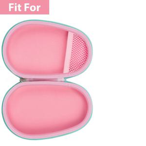 TEMU 클립 5/ 클립 4 스피커와 호환되는 여행용 케이스 교체용, 초소형 스피커 보호 보관 가방, 충전기 및 USB 케이블에 적합 - 상자전용 (블랙)