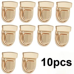 TEMU 10개 DIY 지갑 & 가방 제작용 튼튼한 금속 잠금 클라스프 - 손가락으로 쉽게 열리는 지갑 버클, DIY 지갑 만들기