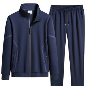 TEMU 남성용 봄/가을 캐주얼 투피스 수트 (재킷과 팬츠)