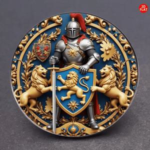 TEMU 2D 플랫, 1개 2D 플랫 중세 기사 방패 배지 브로치, 남성용, 백팩, 옷, 넥타이, 모자에 적합 - 역사 애호가를 위한 완벽한 선택 - 할로윈, 크리스마스, 추수감사절에 딱!, 2D 플랫