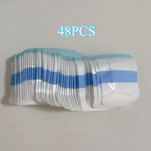 TEMU 48개 방수 탄성 투명 스티커 - 욕조용 마찰 방지 보호 필름, 휴대용 손가락 보호대 (물집 방지), 통기성 및 피부 친화적, 야외 활동에 적합, 손가락 보호 | 투명 스티커 | 내구성