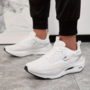 TEMU 남성 패션 스니커즈 | EVA 밑창의 경량 충격 흡수 러닝화, 통기성 그라데이션 디자인, 마라톤, 피트니스, 트레이닝에 적합 - 올 시즌 성능, 모던 스포츠웨어, 로우탑 패브릭 슈즈|운동화|러닝화|남자운동화