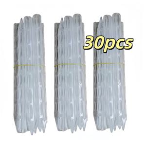 TEMU 30개 식물용 뿌리 썩음 방지 - 플라스틱 스테이크, 실외용, 소형 식물 및 대형 정원에 적합, 뿌리 썩음 방지 및 건강한 식물 성장 촉진