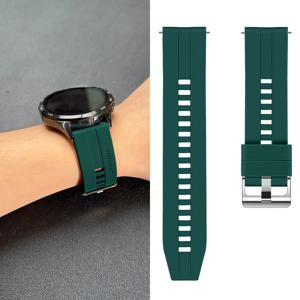 TEMU 22mm 실리콘 교체 시계 밴드, Huawei Watch GT2/GT3, for Samsung for galaxy Watch 3 45mm와 호환 가능, 내구성과 가벼운 팔찌, 스마트워치용으로 배터리가 없음