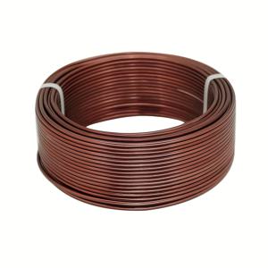 TEMU 2mm/12 게이지 휘어지는 알루미늄 공예 와이어 - 브라운 아노다이징 금속 와이어, 조각, 분재 트레이닝, 인형 아머처 & DIY 직조용 | 유연하고 내구성 있는 가벼운 미술용품, 주얼리 제작용 와이어