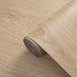 TEMU 1롤 CHEE LYEE 접착식 PVC 우드 시트 - 펠 & 스틱 비닐 우드 플랭크, 롤 40cm x 300cm (점보 롤), 헤비듀티 1.5mm 두께, 침실, 주방, 사무실 바닥용 - 설치, 우드룩 비닐 바닥재