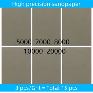 TEMU 15개 고정밀 사포 세트 (5000/7000/8000/10000/20000 그릿) - 탄화 실리콘 다이옥사이드 & 옥사이드 연마재 - 벨트 그라인더용, 옥 연마, 페인트 연마, 소형 물품 연마용 - 벨트 호환 가능