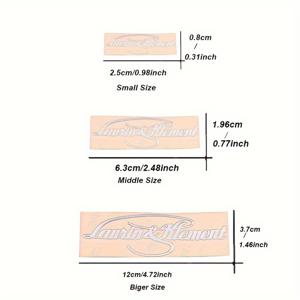 TEMU 3pcs 슈코다용 고급 금속 자동차 로고 세트 - 고품질 자동차 접착식 데칼, 우아한 로고 교체 부품, 금속 마감, 자동차 인테리어 장식 | 우아한 자동차 장식 | 금속 마감