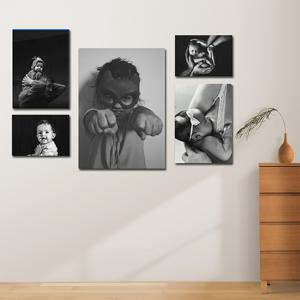 TEMU 맞춤형 패브릭 벽 포스터, 홈 및 오피스용 개인화된 모던 장식 로고 - 침실/거실/결혼식/기념일 선물/아이들/커플/부모님/가구//추억을 위한 사진 인쇄|패브릭포스터