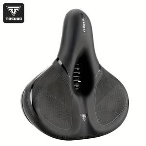 TEMU TOSUOD 자전거 시트 패드, 매우 부드러운 안장, 산악 자전거 시트, 향상된 편안함 충격 흡수 시트, 자전거 시트 패드
