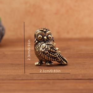 TEMU 유니크한 디자인의 엉뚱한 작은 새 피규어