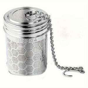 TEMU 극세망 스테인리스 스틸 티 스트레이너, 304 스테인리스 스틸 티 잎 스트레이너 블랙, 그린, 화이트, 허브 티 - 내구성, 세척 용이, 녹슬지 않음