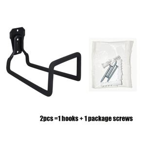 TEMU 튼튼한 메탈 호스 홀더 - 실외 물 호스용 벽걸이형 헤비 듀티 행거, 차고 및 마당의 호스를 정리하기 위한 견고한 후크