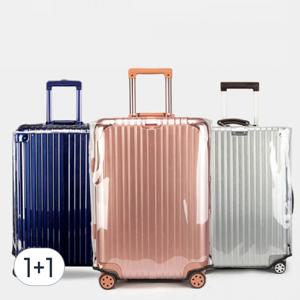 TEMU 1+1 풀커버 여행용 캐리어 ALL 투명커버 20인치 28인치 방수커버 보호커버