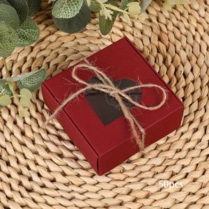 TEMU 20/50개 - 하트 컷아웃 & 트와인 보우가 있는 우아한 비행기 테마 선물 상자 - 보석, 수제 비누, 결혼식 선물용 - 종이 공예 상자, 장식 포장용 선물 상자